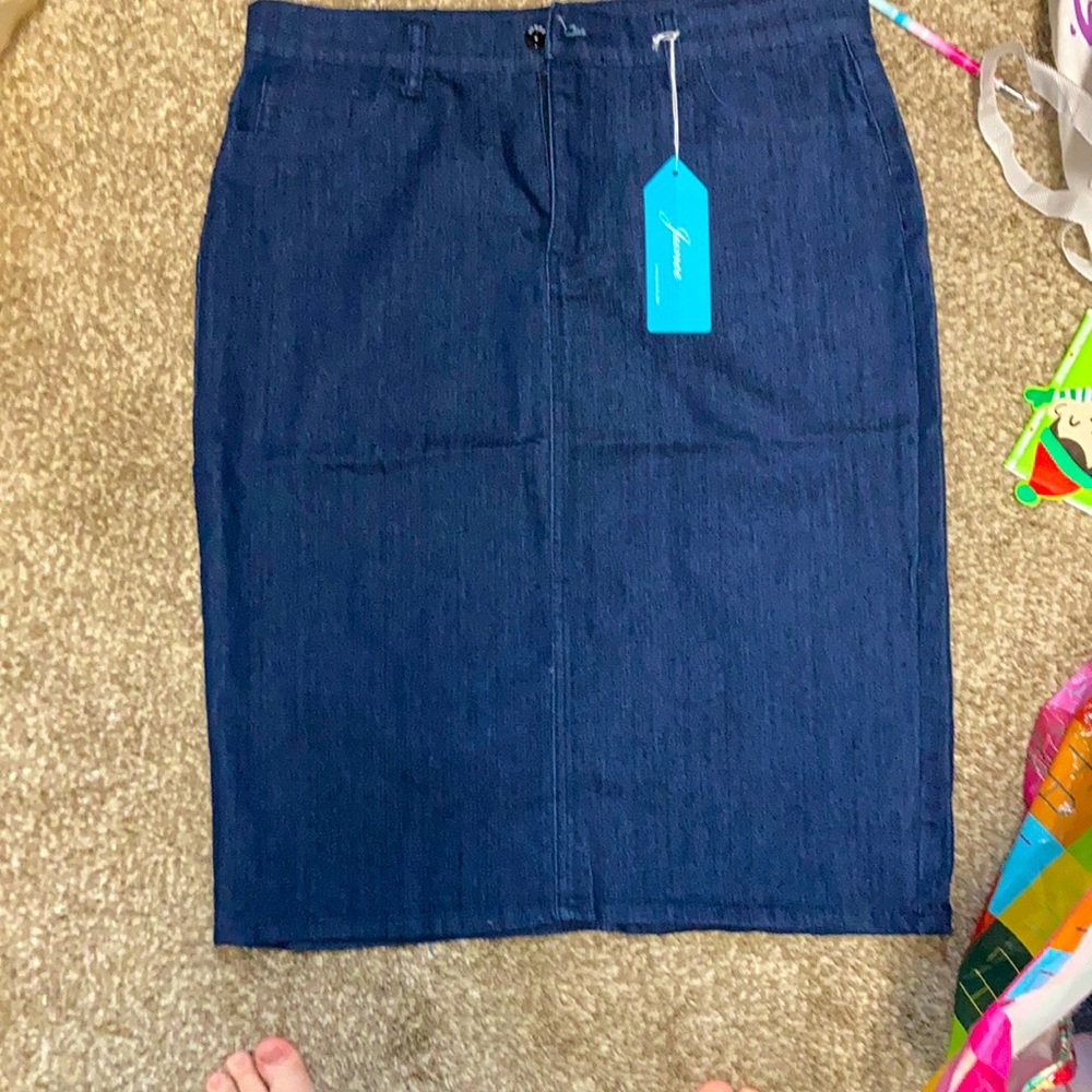 Junee Blue Jean Skirt